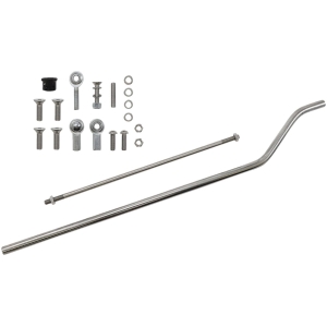 ACCUTRONIX FORWARD CONTROLS SLOTTED STANDARD BLACK