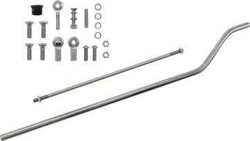 ACCUTRONIX FORWARD CONTROLS SLOTTED STANDARD BLACK