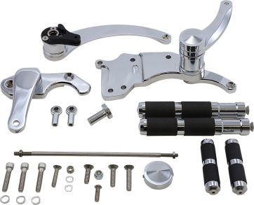 ACCUTRONIX FORWARD CONTROLS DIAMOND STANDARD CHROME