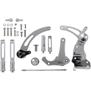 ACCUTRONIX FORWARD CONTROLS SLOTTED STANDARD CHROME