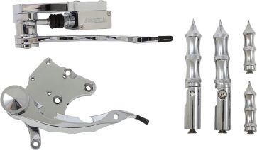 ACCUTRONIX FORWARD CONTROLS TRIBAL STANDARD CHROME - Bild 2