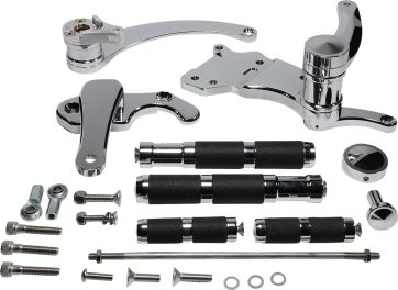 FORWARD CONTROLS 15 cm (6”) DIAMOND CHROME