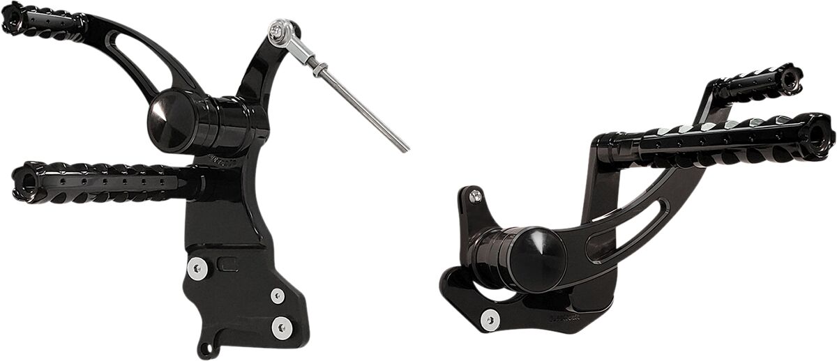 Framflytt MuzzleBrake +2,75"(69,85mm)  Svart - HD Touring 14-24