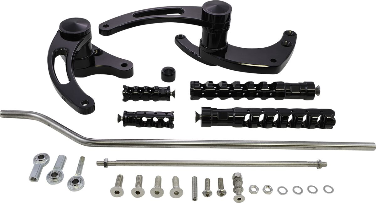 Framflytt MuzzleBrake +2"(50,8mm) Svart - HD Dyna 00-17