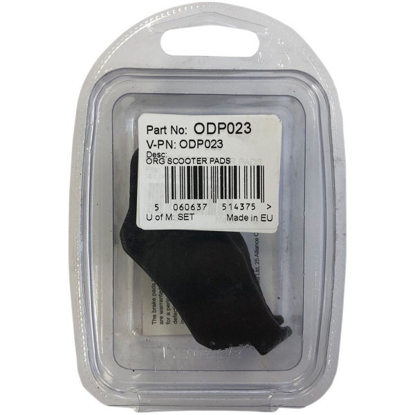 BRAKE PAD ORGANIC SCOOTER