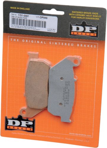 BRAKE PAD DP SINTERED REPLACEMENT STREET TOURING OFF-ROAD/ATV - Bild 2