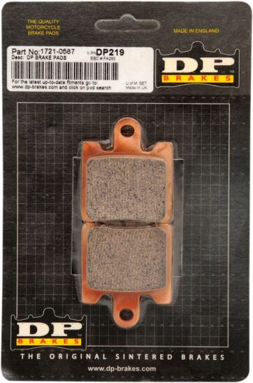 BRAKE PAD DP SINTERED REPLACEMENT STREET TOURING OFF-ROAD/ATV - Bild 2