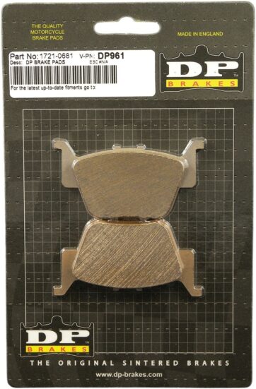 BRAKE PAD DP SINTERED REPLACEMENT STREET TOURING OFF-ROAD/ATV - Bild 2