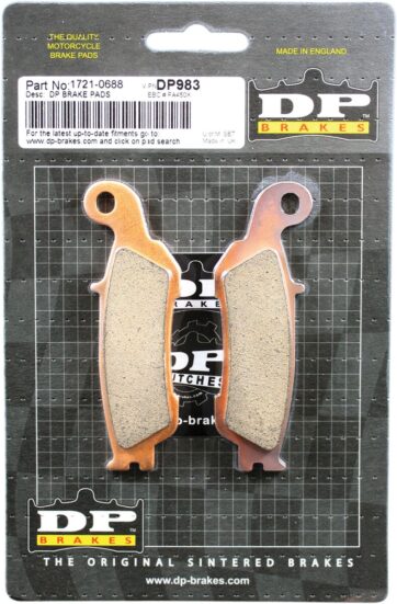 BRAKE PAD DP SINTERED REPLACEMENT STREET TOURING OFF-ROAD/ATV - Bild 2