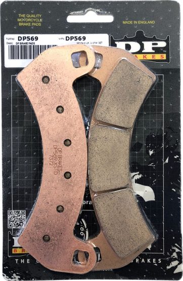 BRAKE PAD DP SINTERED REPLACEMENT STREET TOURING OFF-ROAD/ATV - Bild 2