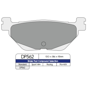 BRAKE PAD DP SINTERED REPLACEMENT STREET TOURING OFF-ROAD/ATV