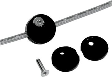 ACCUTRONIX BRAKE LINE CLAMP FRONT BLACK