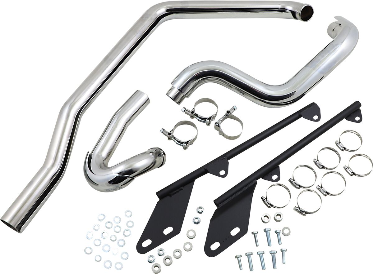 HEADER POWER CURVE TRUE-DUAL CROSSOVER CHROME