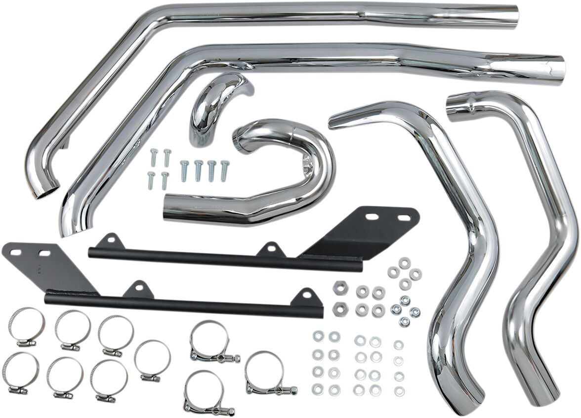 HEADER POWER CURVE TRUE-DUAL CROSSOVER CHROME
