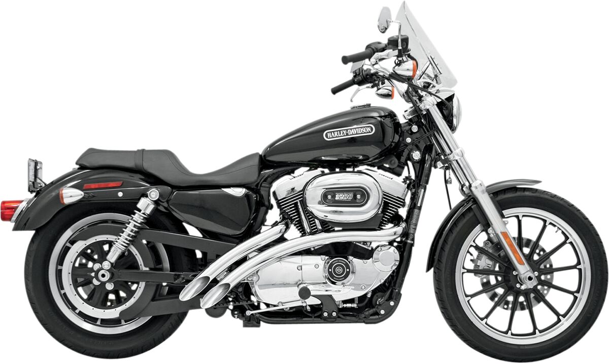 EXHAUST RADIAL SWEEPERS CHROME