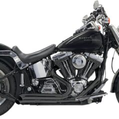 EXHAUST PRO STREET TURN OUT BLACK