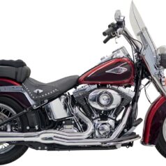 EXHAUST ROAD RAGE II MEGA POWER CHROME W/ BLACK END CAPS