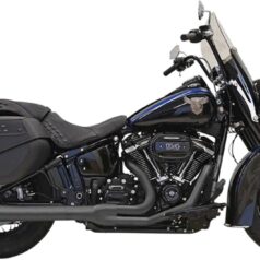 EXHAUST SYSTEM 2 INTO 1 BLACK