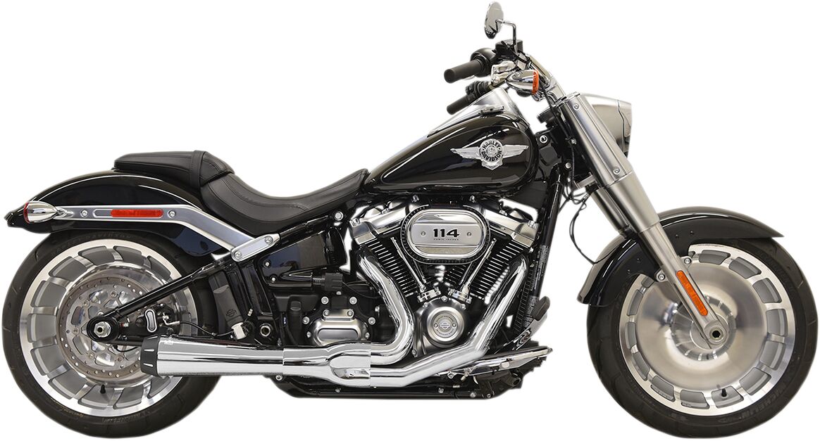 EXHAUST SYSTEM 2-1 ROAD RAGE W/MEGAPHONE MUFFLERS CHROME