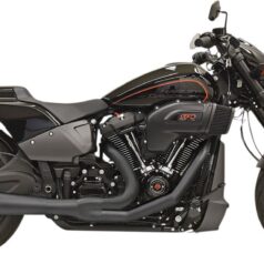 EXHAUST SYSTEM 2-1 ROAD RAGE W/MEGAPHONE MUFFLERS BLACK