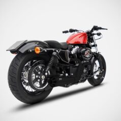 ZARD HELSYSTEM HD-SPORTSTER  XL883 14-16  2-1  CONICAL SVART