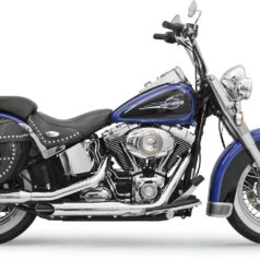 MUFFLER FIREPOWER SLASH CUT CHROME
