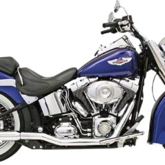 MUFFLER SLANT CUT FOR TRUE DUALS CHROME