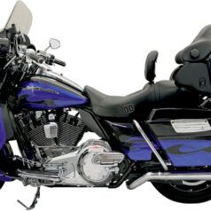 EXHAUST ROAD RAGE II MEGA POWER PSEUDO LEFT-SIDE MUFFLER CHROME