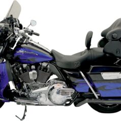 EXHAUST ROAD RAGE II B1 PSEUDO LEFT-SIDE MUFFLER BLACK