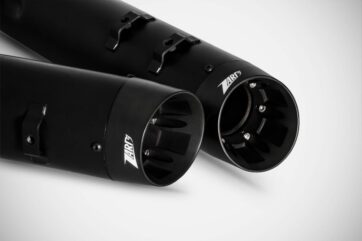 SLIP-ON MUFFLER HD-TOURING BLACK M8 E5 - Bild 2