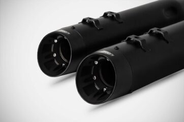 SLIP-ON MUFFLER HD-TOURING BLACK E4