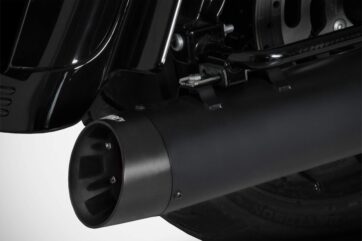 SLIP-ON MUFFLER HD-TOURING BLACK E4 - Bild 4