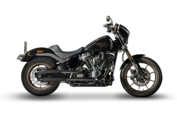 SLIP-ON CONICAL MUFFLER HD-SOFTAIL M8 BLACK - Bild 3