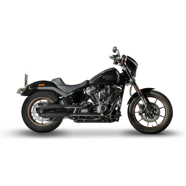 SLIP-ON CONICAL MUFFLER HD-SOFTAIL M8 BLACK - Bild 3