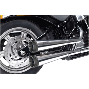 SLIP-ON CONICAL MUFFLER HD-SOFTAIL M8 POLISHED