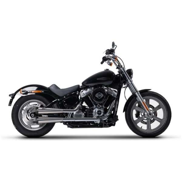 SLIP-ON CONICAL MUFFLER HD-SOFTAIL M8 POLISHED - Bild 3