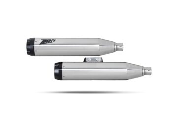 SLIP-ON MUFFLER HD-SOFTAIL POLISHED M8