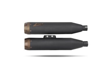 SLIP-ON MUFFLER HD-SOFTAIL BLACK/BRONZE M8 - Bild 4