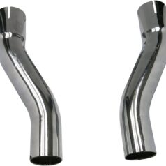 MUFFLER ADAPTER KIT FOR TRIKES TO FIT BASSANI MUFFLERS/HEADPIPES CHROME