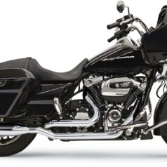 HEADER PIPES CHROME TRUE-DUAL DOWN UNDER