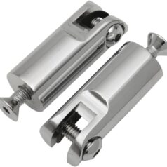 ACCUTRONIX PEG MOUNTS FRONT FOLDING CHROME