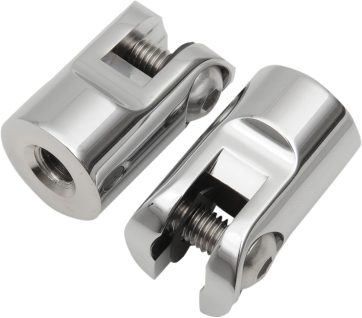 ACCUTRONIX PEG MOUNTS REAR FOLDING CHROME