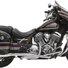 EXHAUST SYSTEM 4" TRUE DUALS CHROME