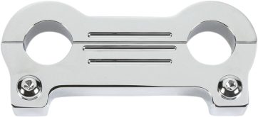 ACCUTRONIX GAUGE MOUNT ADAPTER 1" CHROME