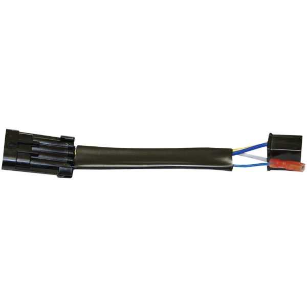 HEADLAMP 7"LED HALO Svart med HD Touring adapter - Bild 2
