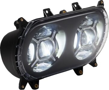 HEADLIGHTS Double X-led Svart  -HD Roadglide 15-24 - Bild 2