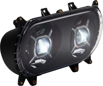 HEADLIGHTS Double X-led Svart  -HD Roadglide 15-24 - Bild 3