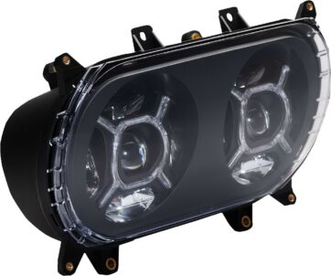 HEADLIGHTS Double X-led Svart  -HD Roadglide 15-24 - Bild 6