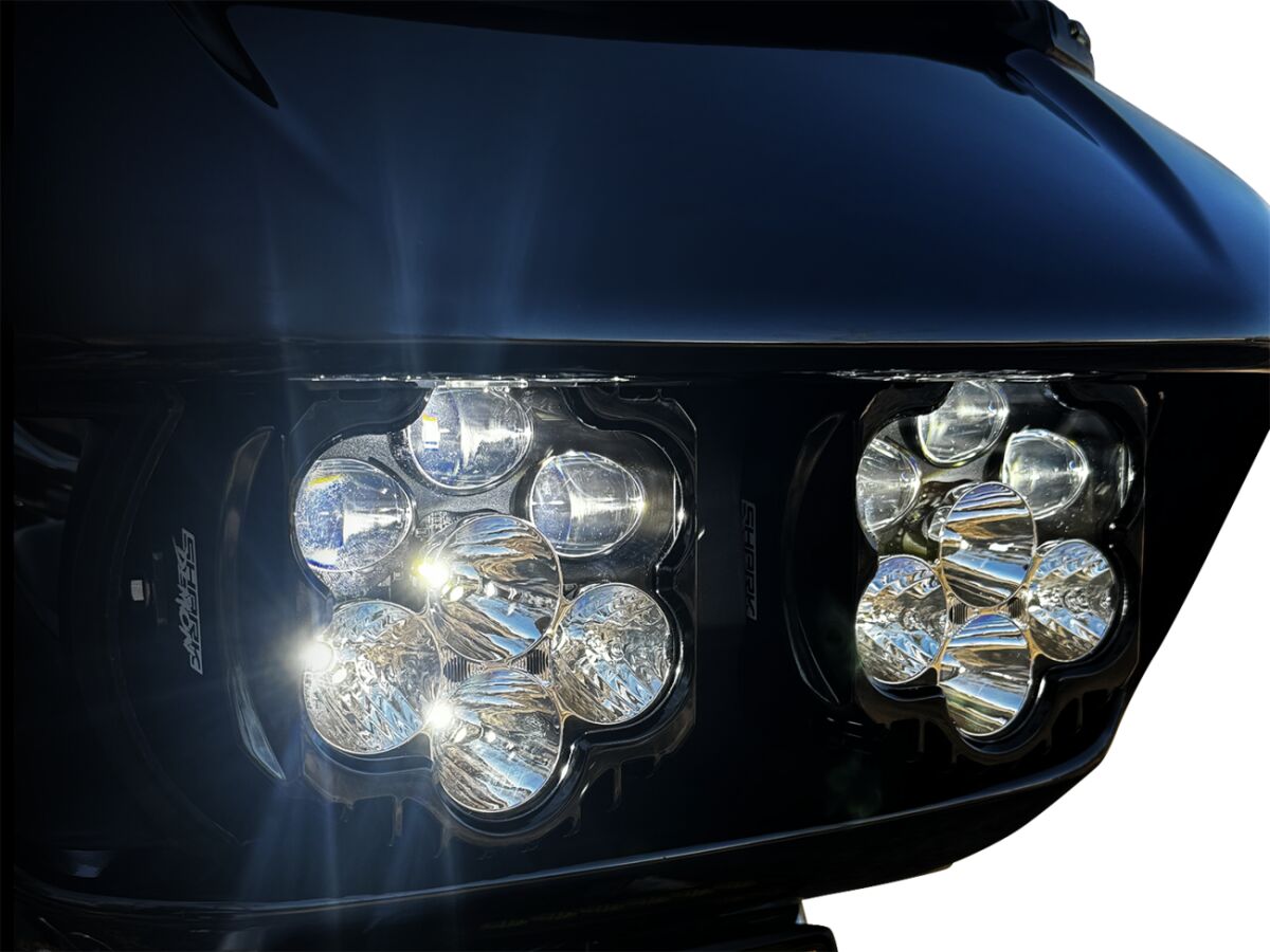 HEADLIGHT SHARK DEMON2 KIT ROADGLIDE