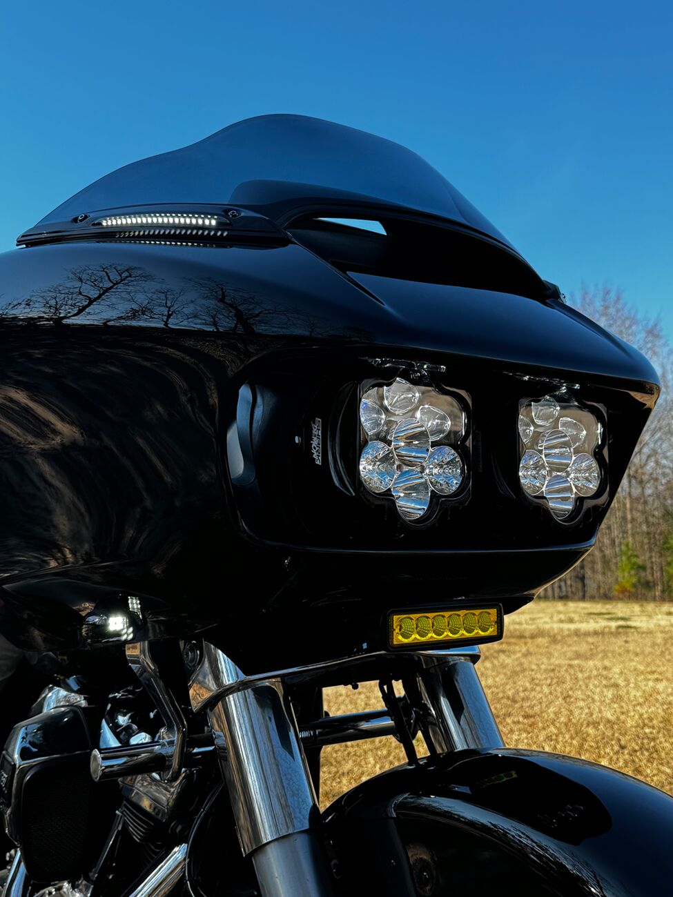 HEADLIGHT SHARK DEMON2 KIT ROADGLIDE - Bild 5